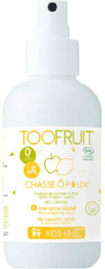 Toofruit Chasse Ô Poux Spray Répulsif 125ml