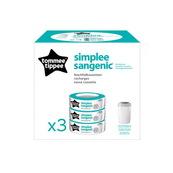 Tommee Tippee Simplee Sangenic 3 recharges