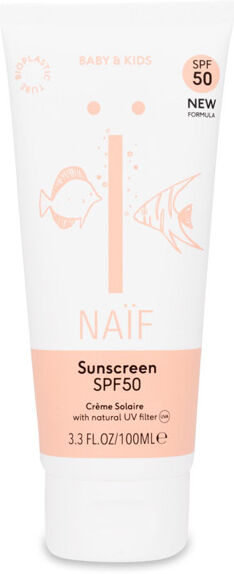 Naïf Baby & Kids Crème Solaire Naturelle SPF50 100ml