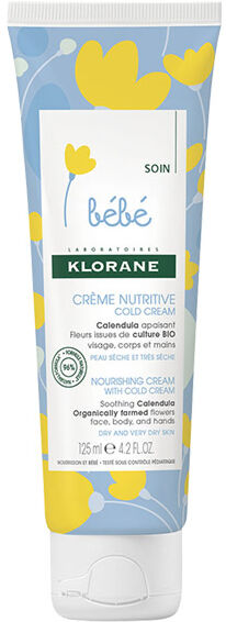 Klorane Bébé Calendula Crème Nutritive Cold Cream 125ml