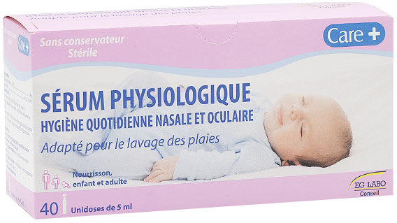 Eg Labo Serum Physiologique 40 x 5ml