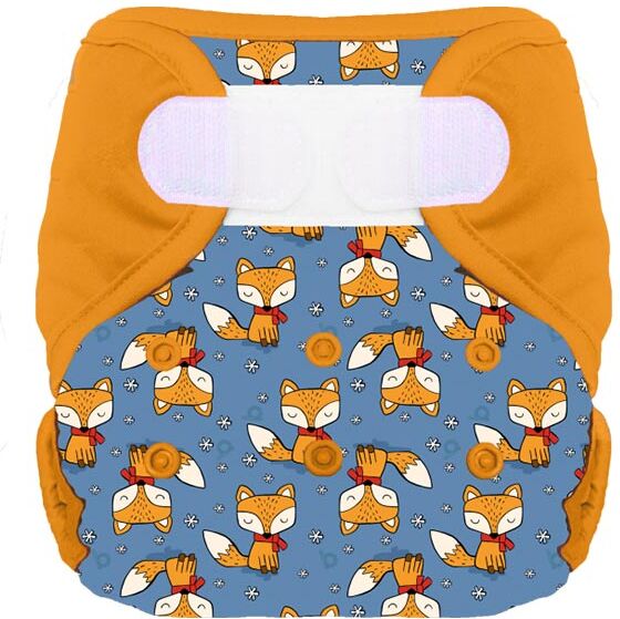 Bumdiapers Couche Lavable + 1 Insert Léonard le Renard 0-3ans+