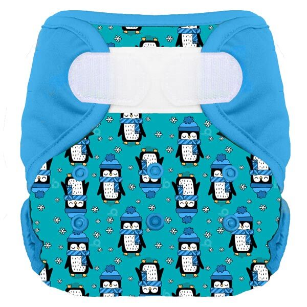 Bumdiapers Couche Lavable + 1 Insert Arnold Le Pingouin 0-3ans+