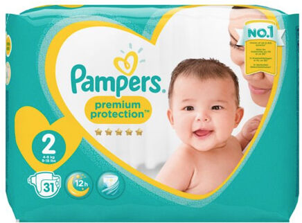 Pampers New Baby T2 3 - 6 kg 31 couches