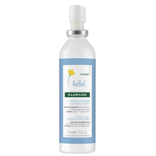 Klorane Bébé Spray Change Eryteal 3 en 1 75ml