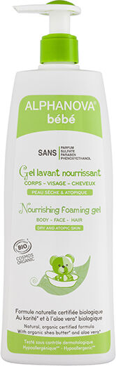 Alphanova Bébé Gel Lavant Nourrissant 500ml