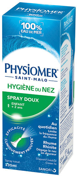 Sanofi Aventis Physiomer Hygiène Hygiène du Nez Spray 135ml