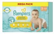 Pampers Premium Protection Taille 3 Couches x114 6 kg - 10 kg - Boîte 114 couches