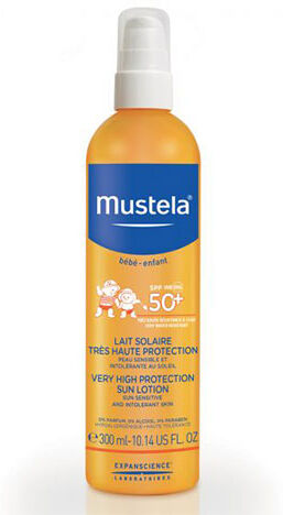 Mustela Lait solaire très haute protection SPF 50+ 300 ml