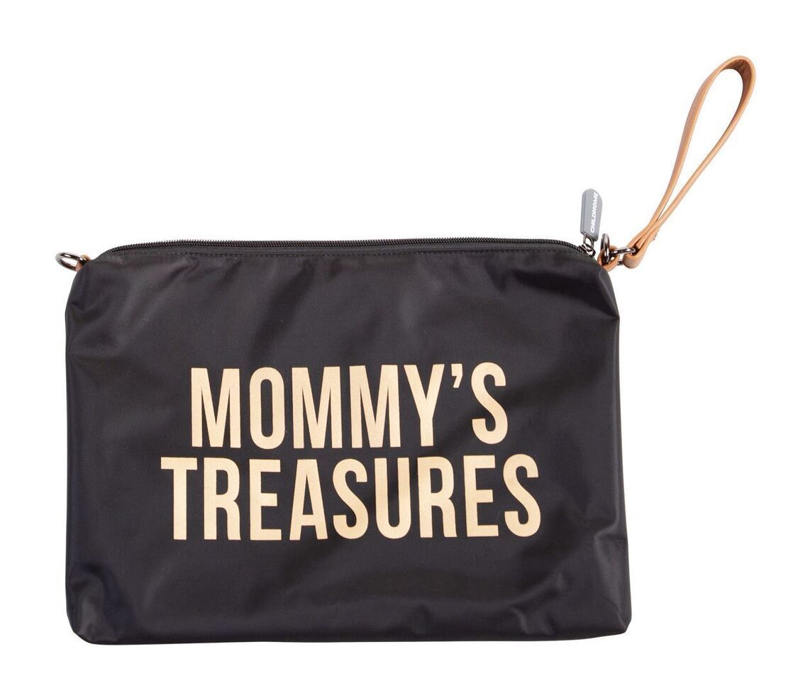 CHILDHOME Νεσεσέρ Childhome Mommy Treasures Clutch Black Gold