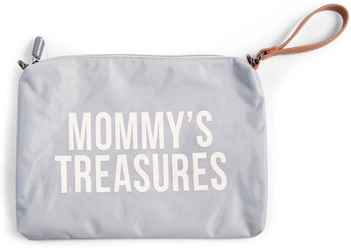 CHILDHOME Nεσσεσέρ Childhome Μommy Treasures Clutch Grey Off White