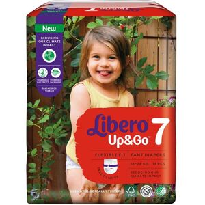 Libero Up & Go Taglia 7 Pannolino Per Bambini Con Peso 16-26kg, 16Pannolini