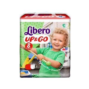 Libero Up & Go Taglia 8 Pannolino Per Bambini Con Peso 19-30kg, 14Pannolini