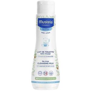 Mustela Latte di Toilette Bambini Detergente Emolliente Senza Risciacquo, 500ml