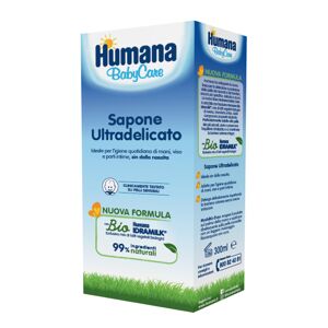 Humana Baby Sapone Liquido Ultradelicato Detergente Idratante 300 ml