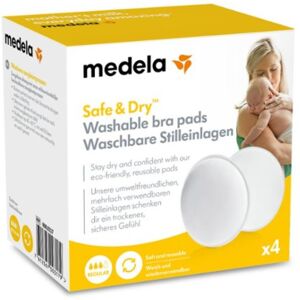 Medela Safe&Dry Coppetta Assorbil 4 Pezzi