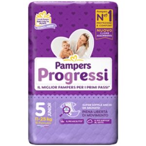 Pampers Progressi Junior 18 Pezzi