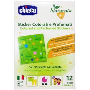 Chicco Natural Sticker Colorati E Profumati Alla Citronella Ed Eucalipto Antizan