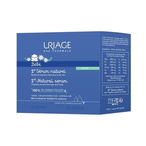 URIAGE Bebé Siero Fisiologico Naturale 15 Fiale Da 5 Ml