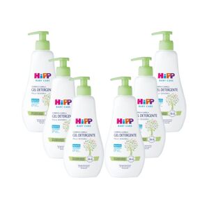 Hipp Gel Detergente corpo e capelli 6X400 ml