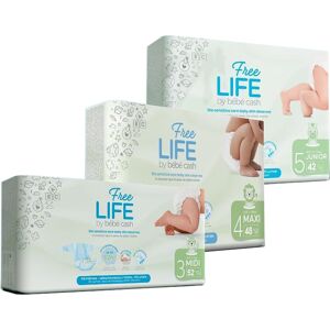 Pannolino Bimbo Free Life Taglia 3 Pezzi 52 Peso (4-9kg) Offerta 5 Confezioni