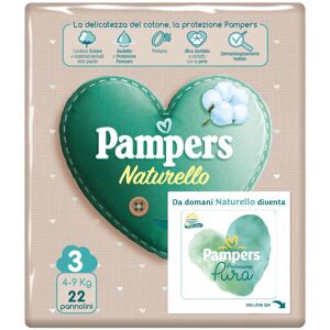 Fater Spa Pampers Natur Midi Cp 22pz