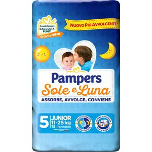 Fater spa Pampers Sole&luna Junior 15pz