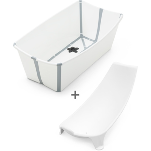 Stokke Flexi Bath White + Supporto per Neonato