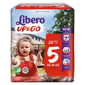 Essity Italy Spa Libero Up&Go Pannolini Taglia 5 - Confezione da 20 Pannolini Pull-Up 10-14kg