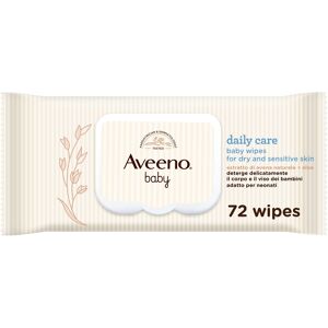 Johnson & Johnson Spa Aveeno Baby - Daily Care Salviettine 72 Pezzi - Igiene Pratica e Delicata per il Tuo Bambino