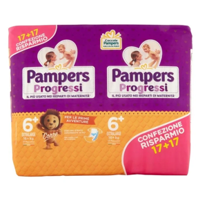 Fater Babycare PAMPERS PROG XL PAC DPP 34PZ