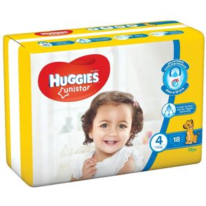 Kimberly Clark Italia HUGGIES Pannol.Unistar 4  7-18Kg 18pz