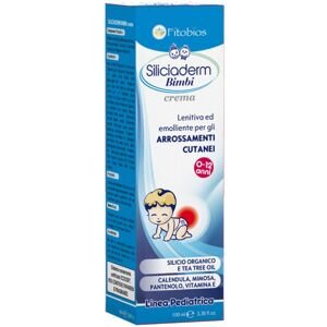 Fitobios Srl Siliciaderm Bimbi 100ml - Gel Idratante Lenitivo per la Pelle Delicata dei Bambini