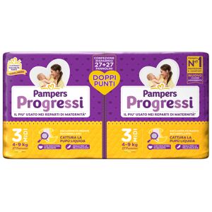 FATER BABYCARE PAMPERS PROG MIDI PAC DPP 54PZ