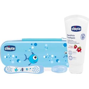 Chicco set primi dentini azzurro