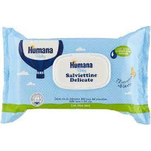 Humana Salviette baby delicate 80 pezzi