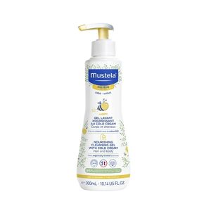 Mustela Gel Detergente Nutriente Corpo Bambini con Pelle Secca 300 ml