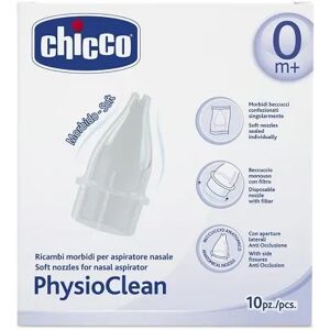 Chicco Physioclean Ricambi Aspiratore Nasale 10 Pezzi