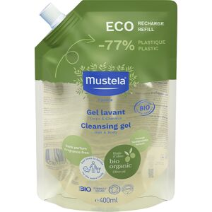 Mustela Gel Detergente Bio Corpo e Capelli Eco-Refill 400 ml