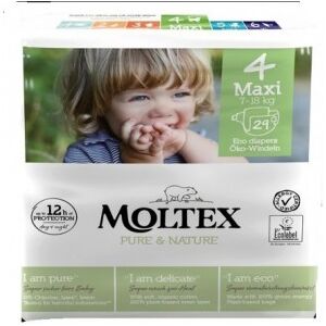 Moltex Pure&nature - taglia 4 maxi (7-18 kg) 29 pannolini