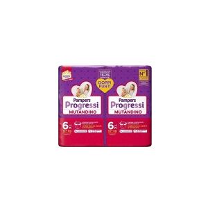 Pampers Progressi Extra large - 30 Mutandine Taglia 6 (15+ Kg)