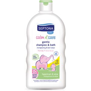 Septona Shampoo e bagnoschiuma per neonati – iperico & aloe vera, 200 ml