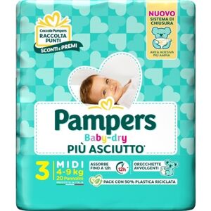 Pampers Bd Downcount Midi 20pz