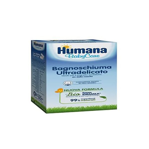 humana italia spa humana baby care bagnoschiuma 200 ml