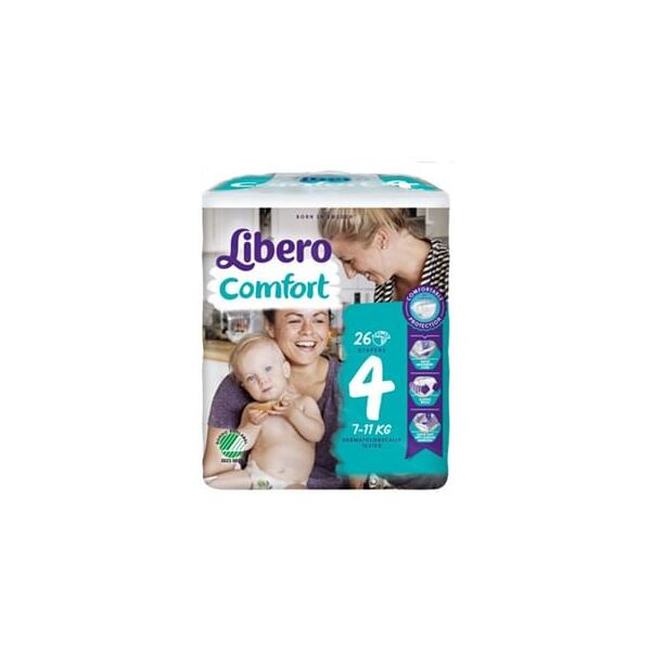 essity italy spa libero comfort 4 pannolino per bambino 7 11 26 pezzi