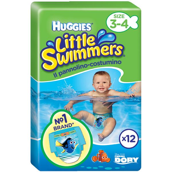 kimberly clark italia hugg litt.swimmer s 7-15kg12pz