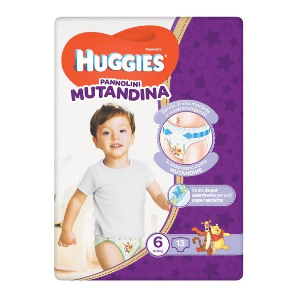 kimberly clark italia hugg.p-mut.6(15-25kg)13pz