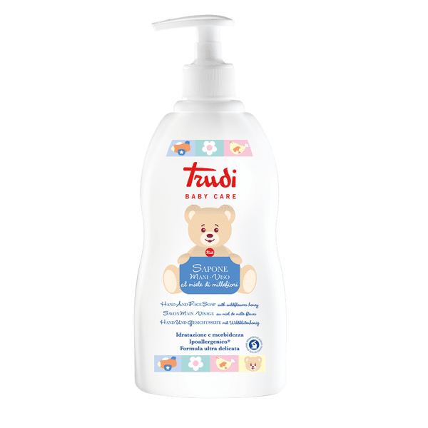 trudi baby care trudi baby c sapone mani/viso 500 ml