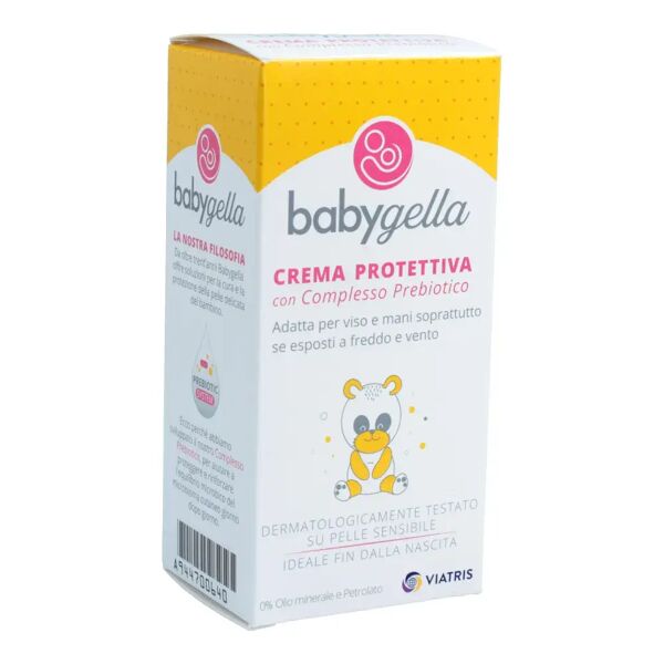 babygella prebiotic crema protettiva viso e mani 50 ml