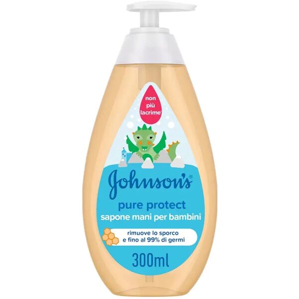 johnson's baby pure protect sapone mani bambini 300 ml